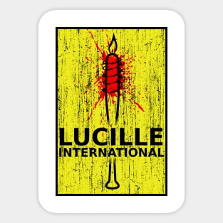 Lucille International Sticker